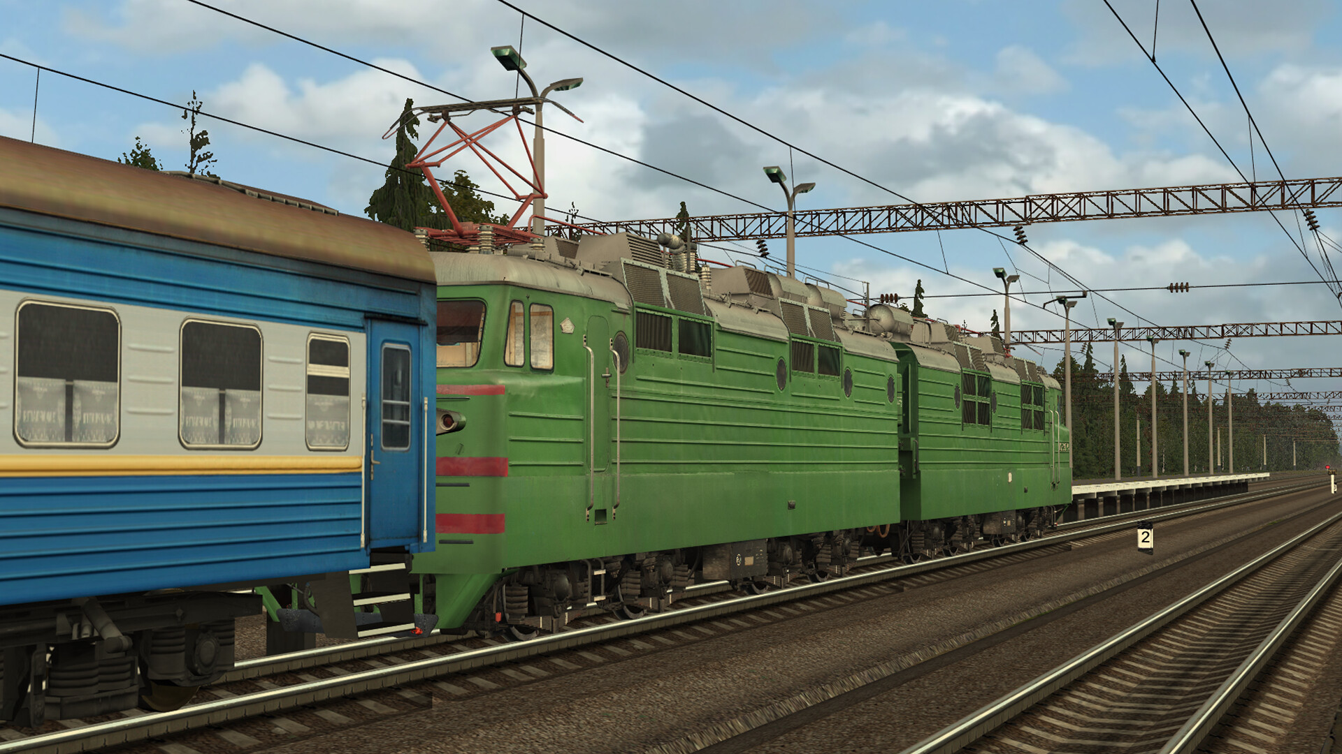 ZDSimulator - VL80t Locomotive Screenshot 2