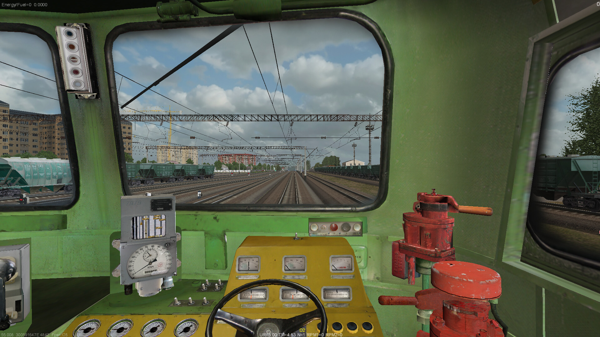 ZDSimulator - 2M62 Locomotive Screenshot 8
