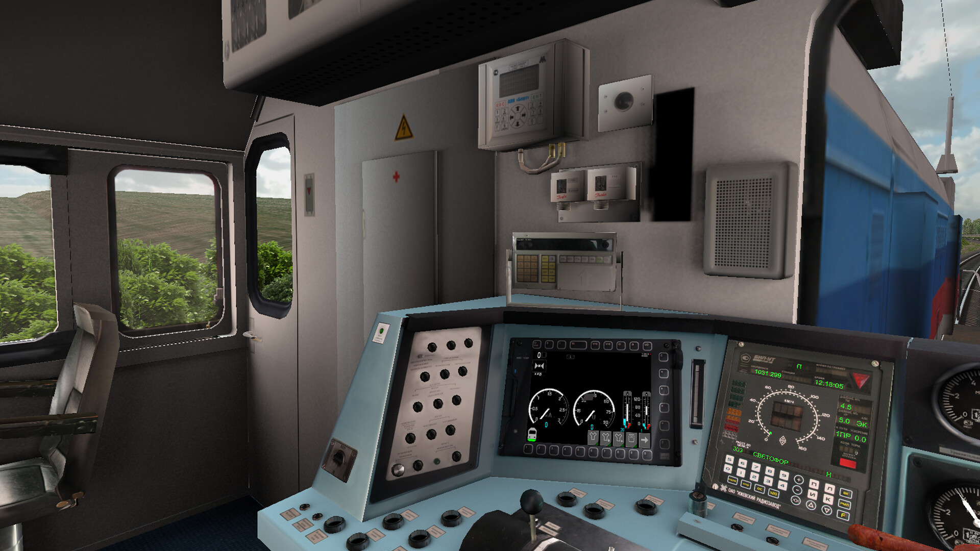 ZDSimulator - TEM18dm Locomotive Screenshot 9