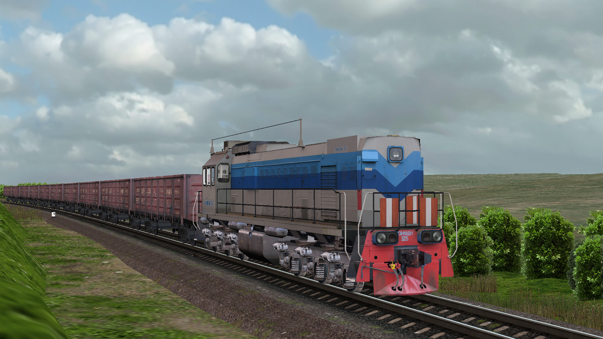ZDSimulator - TEM18dm Locomotive Screenshot 0