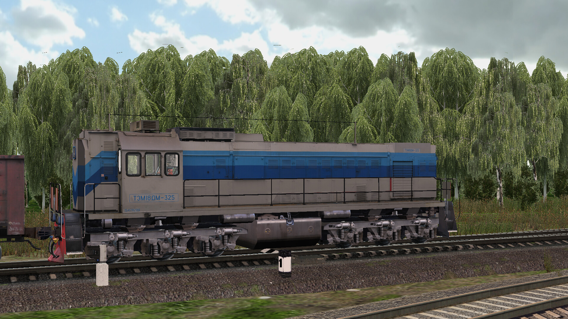ZDSimulator - TEM18dm Locomotive Screenshot 3