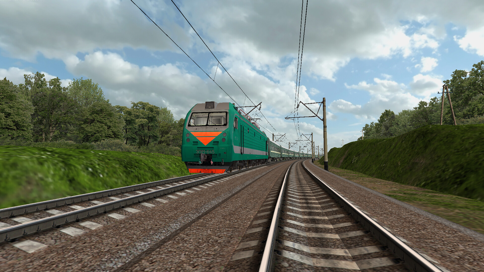 ZDSimulator - EP1m Locomotive Screenshot 0