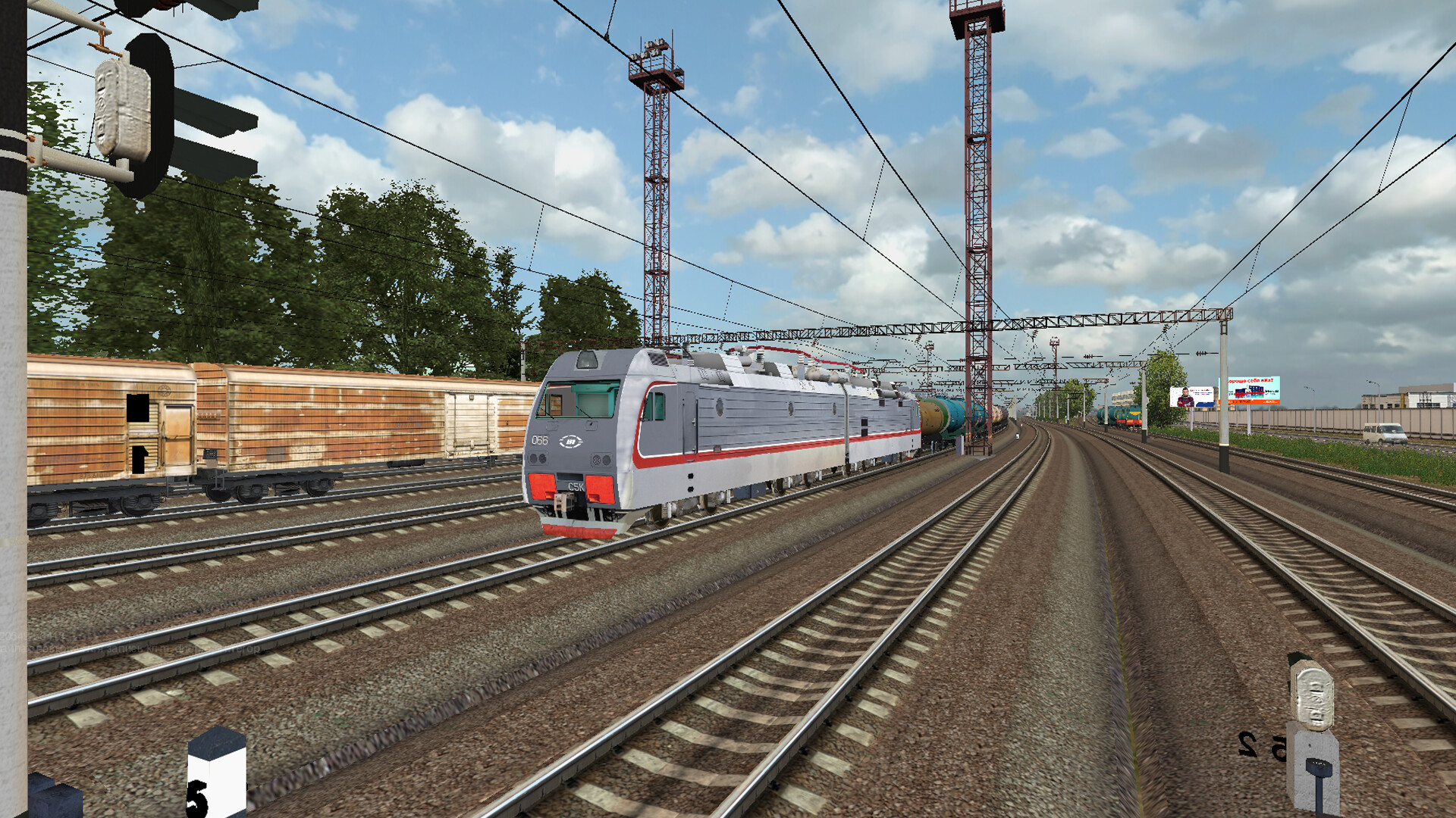 ZDSimulator - 2ES5k Locomotive Screenshot 1