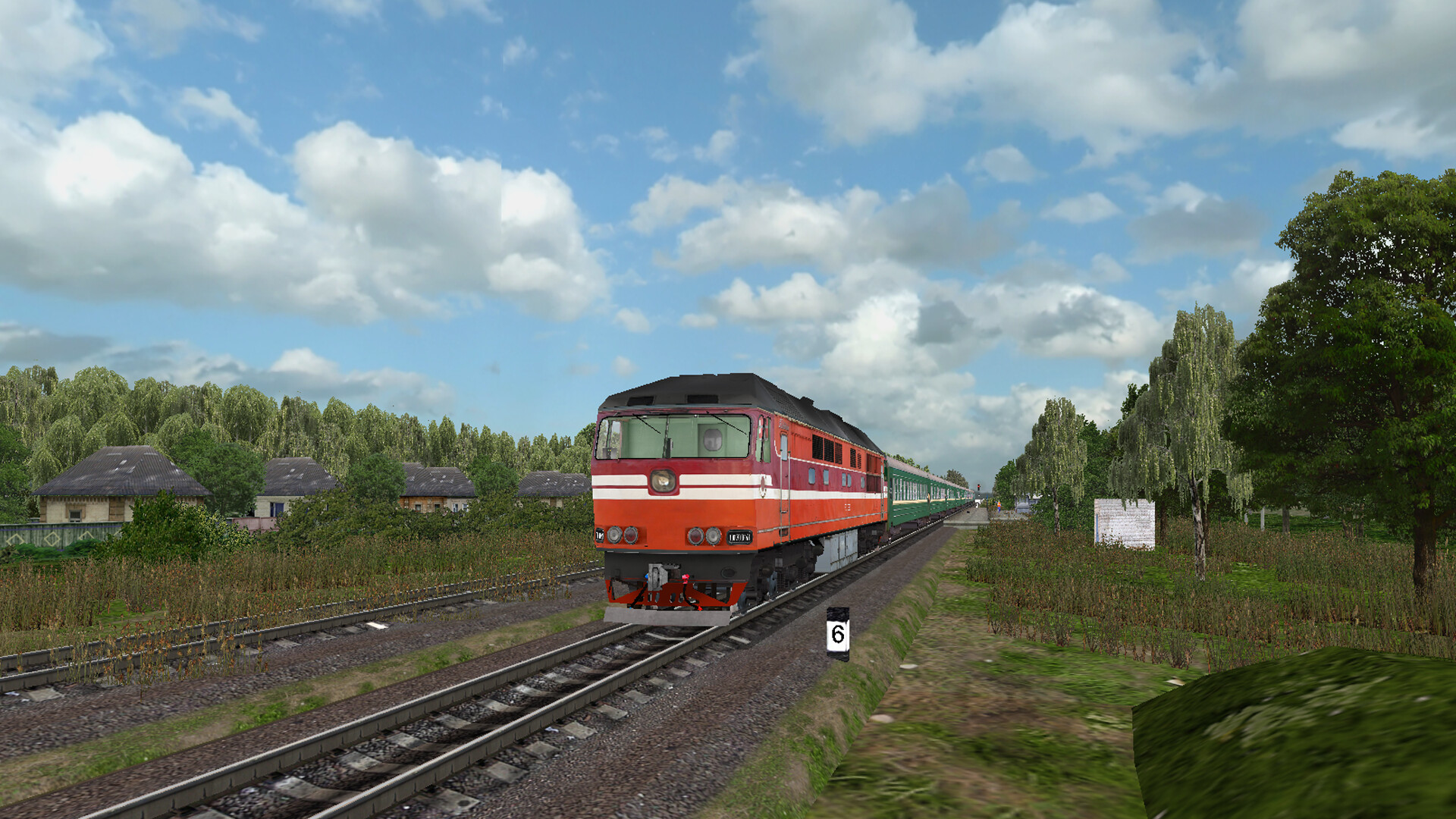 ZDSimulator - TEP70 Locomotive Screenshot 0