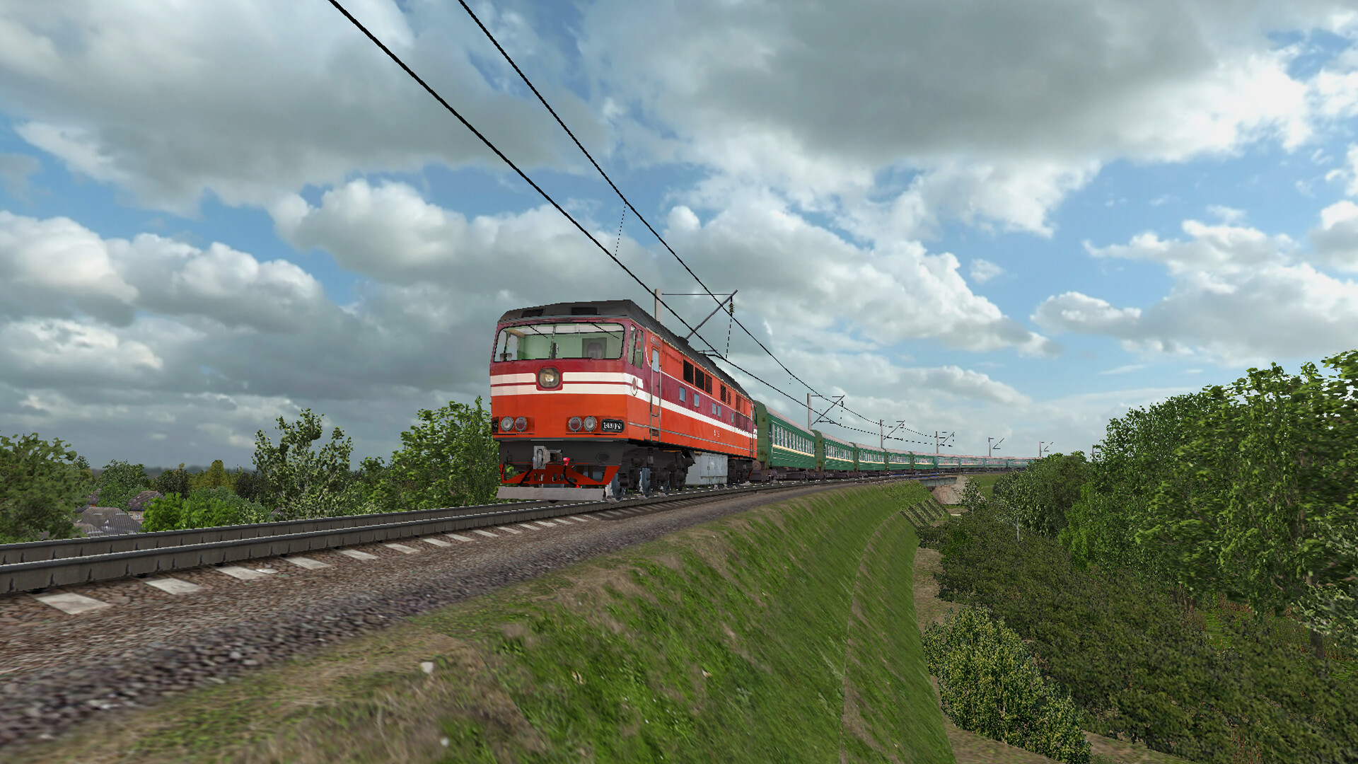ZDSimulator - TEP70 Locomotive Screenshot 6