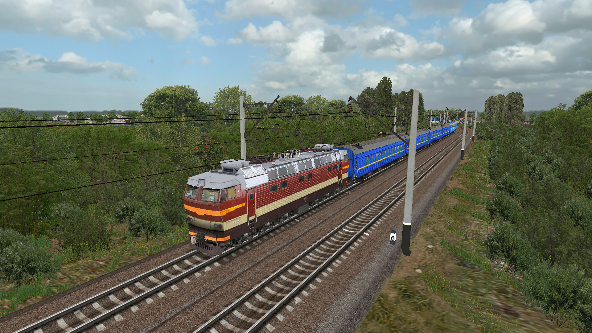 ZDSimulator - ChS4t Locomotive Screenshot 1