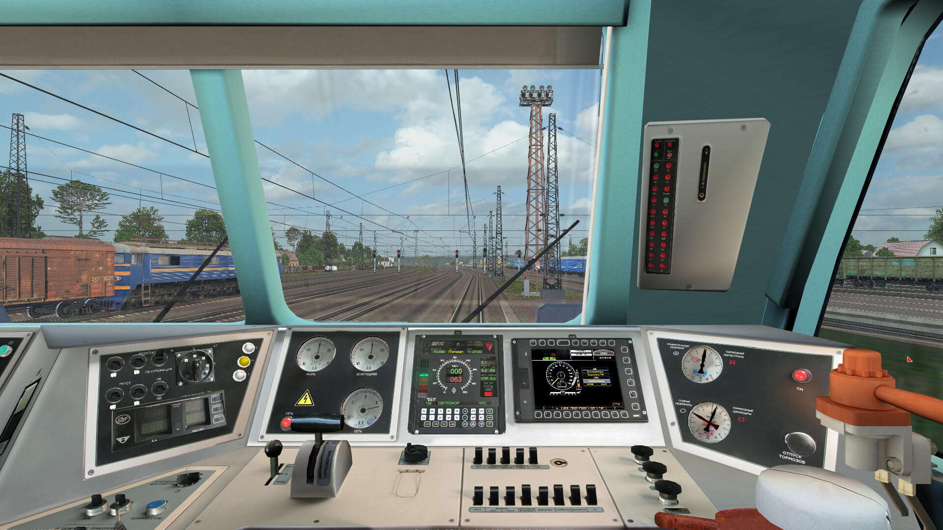 ZDSimulator - 2ES4k Locomotive Screenshot 6