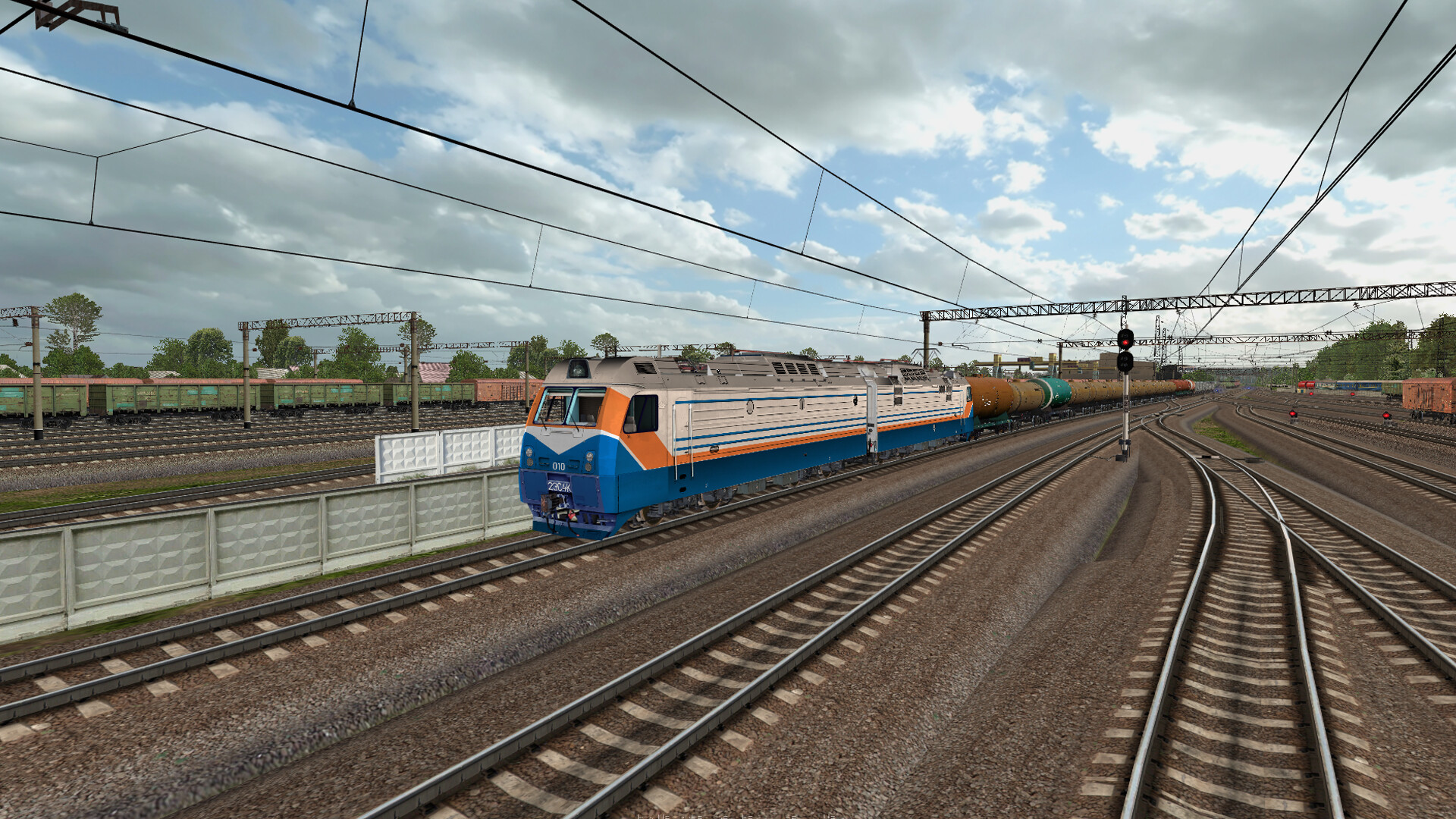 ZDSimulator - 2ES4k Locomotive Screenshot 4