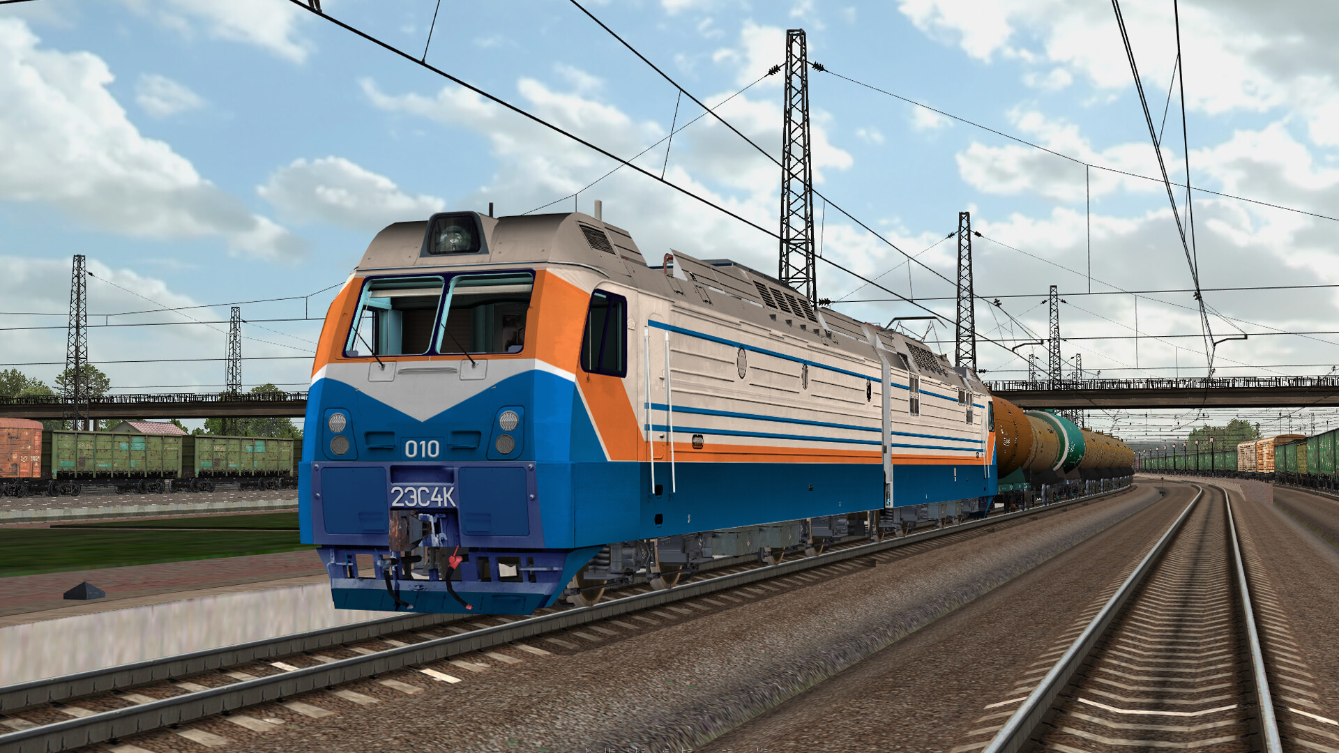 ZDSimulator - 2ES4k Locomotive Screenshot 2