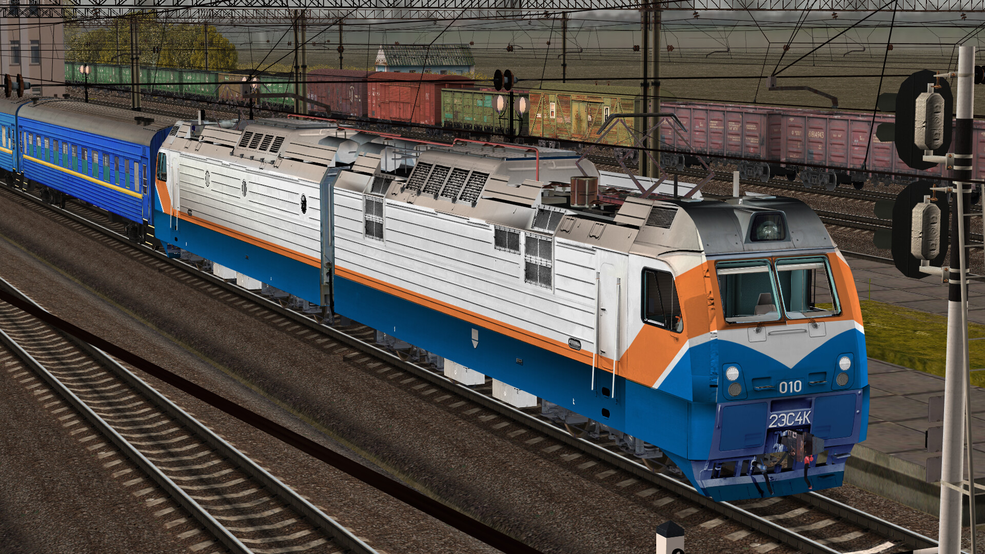 ZDSimulator - 2ES4k Locomotive Screenshot 1