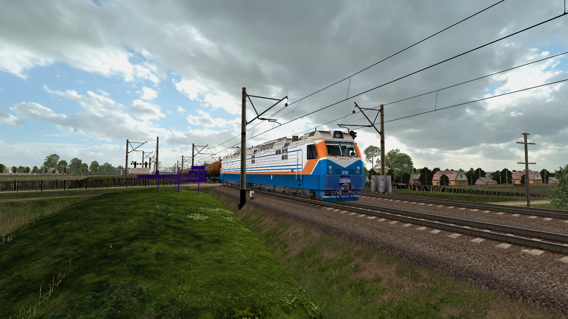 ZDSimulator - 2ES4k Locomotive Screenshot 5