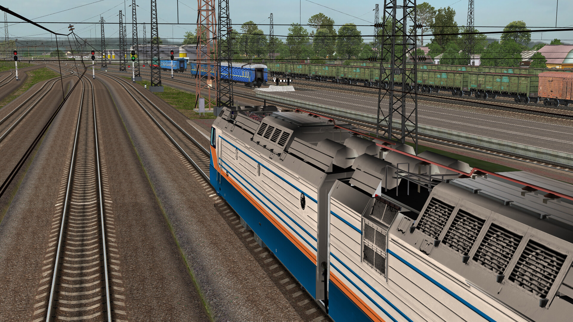 ZDSimulator - 2ES4k Locomotive Screenshot 3