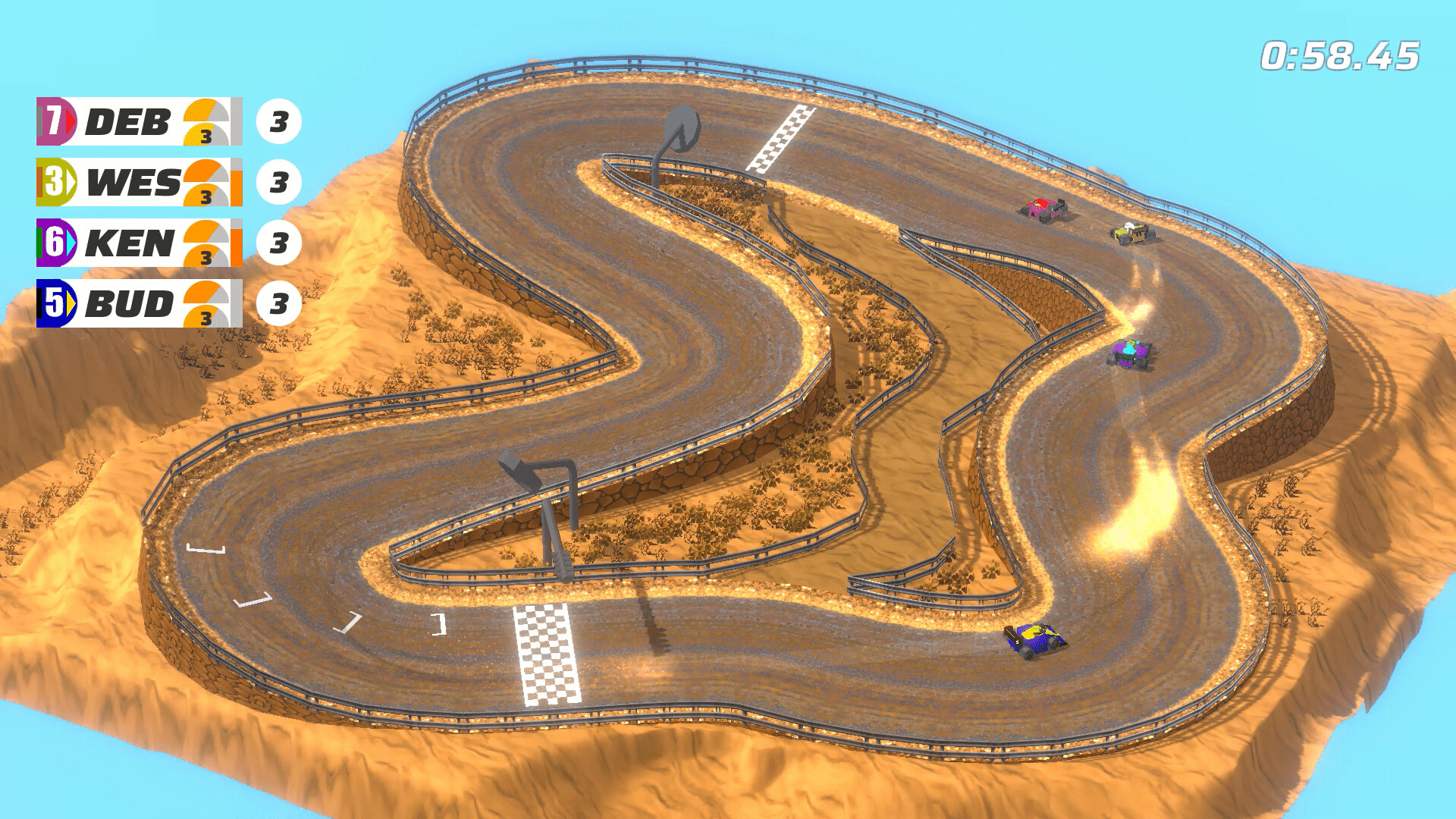 Crashy Laps Screenshot 2