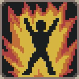 Human torch icon