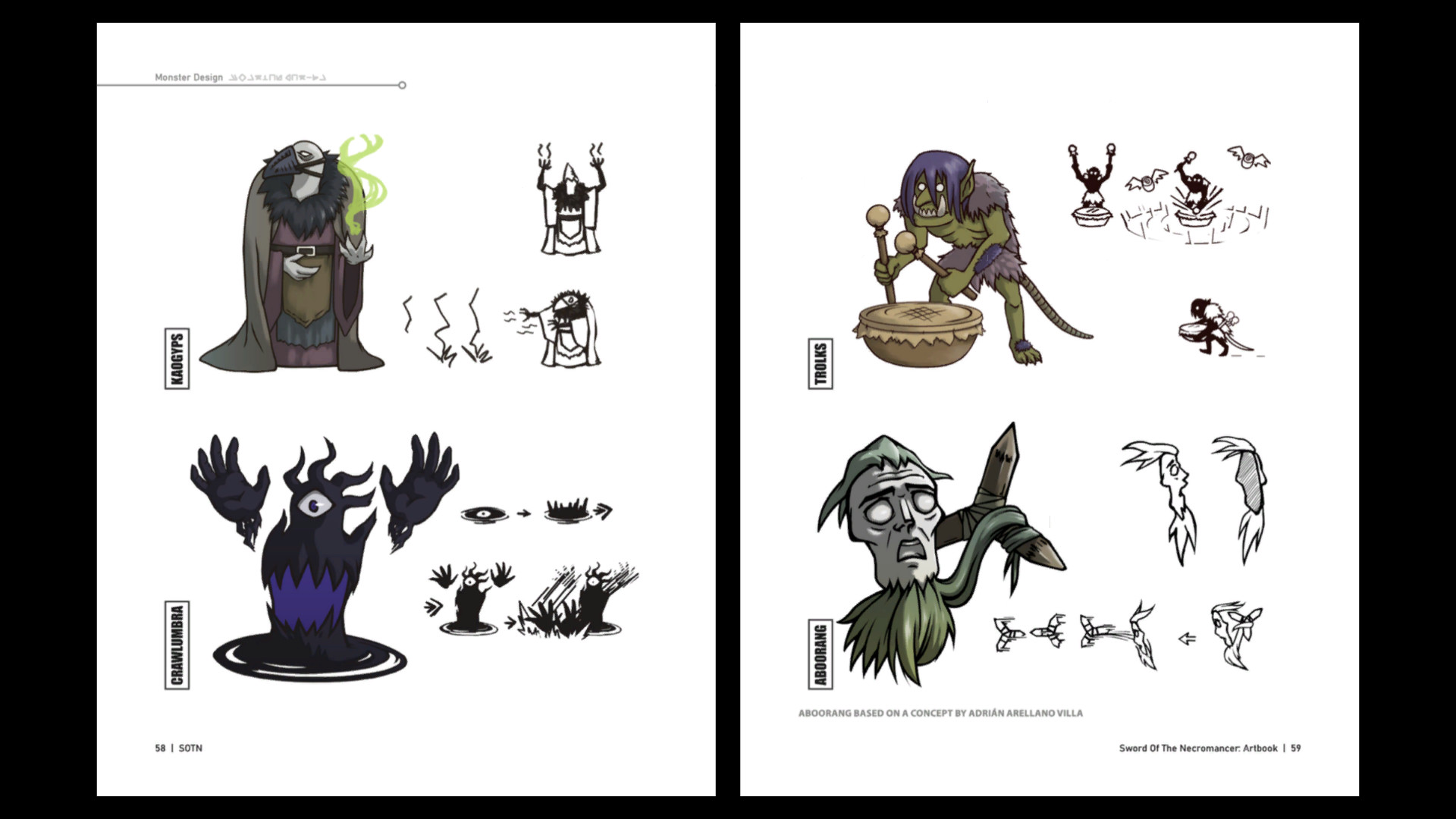 Sword of the Necromancer - Artbook Screenshot 4