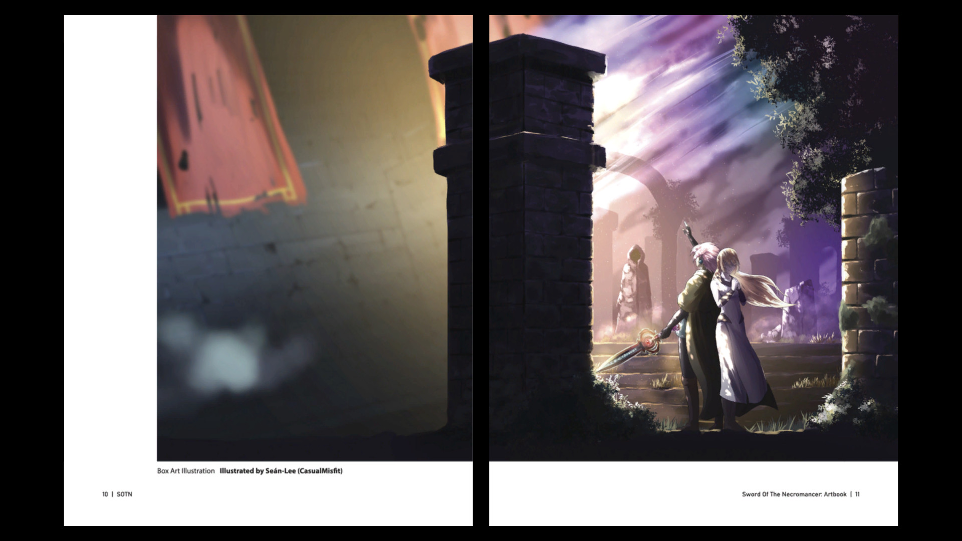 Sword of the Necromancer - Artbook Screenshot 2
