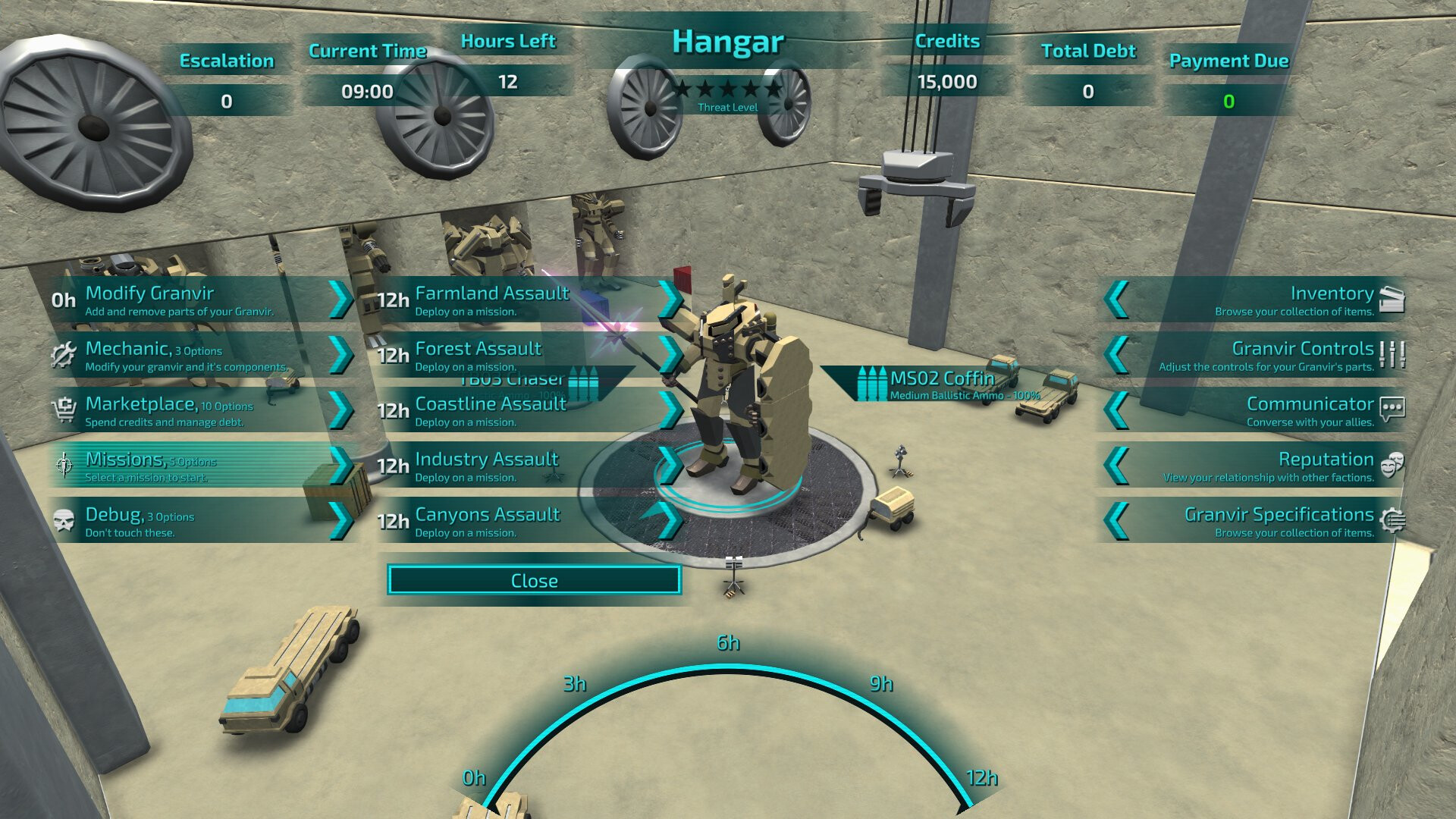 Granvir: Zero Front Screenshot 1