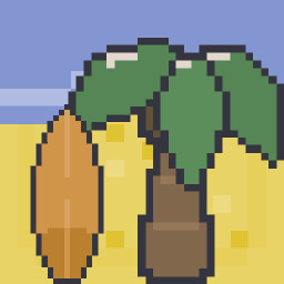 Holidays at the sea icon