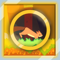 Fly like a bird, run like a squirrel icon