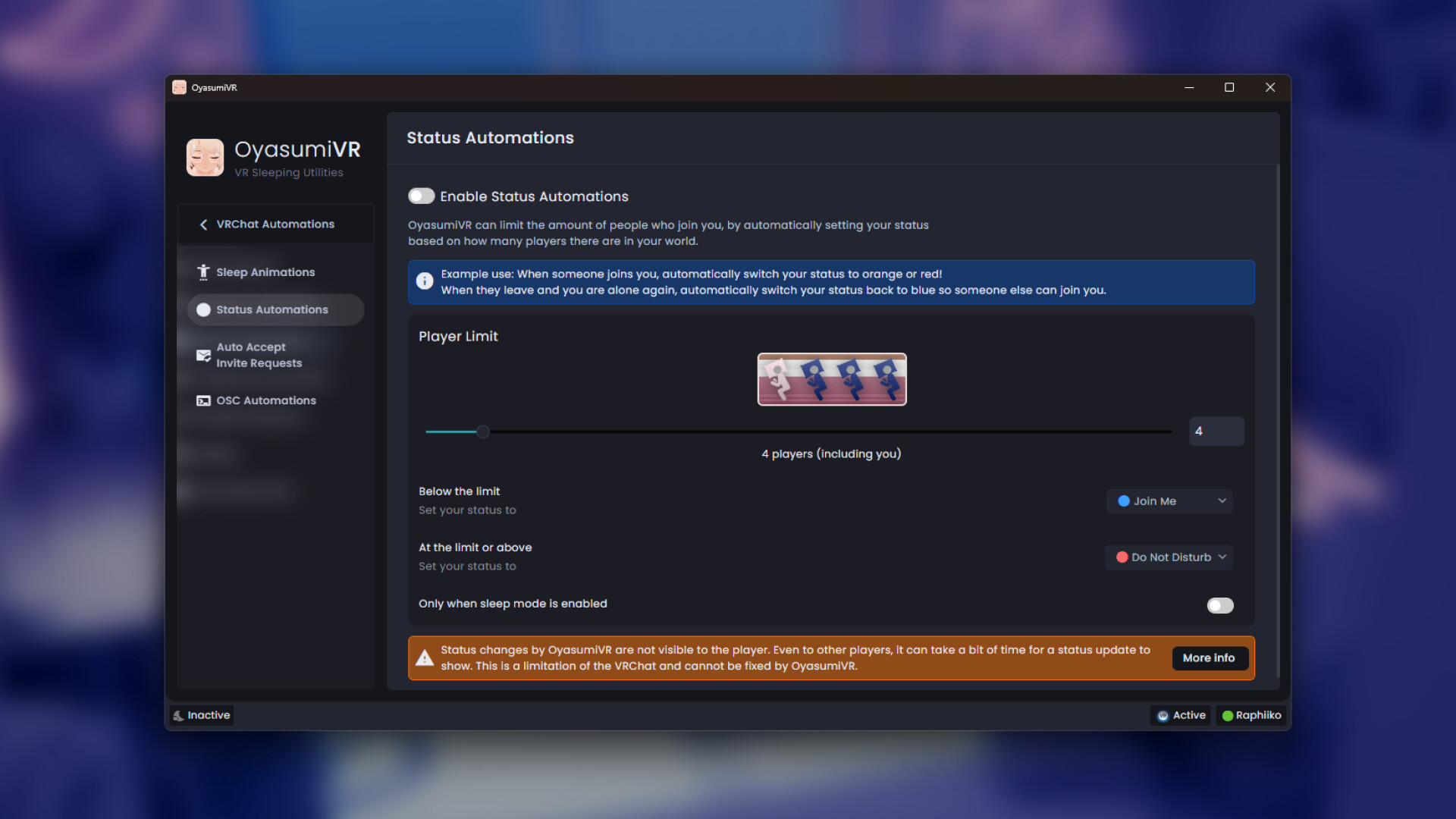 OyasumiVR - VR Sleeping Utilities Screenshot 10