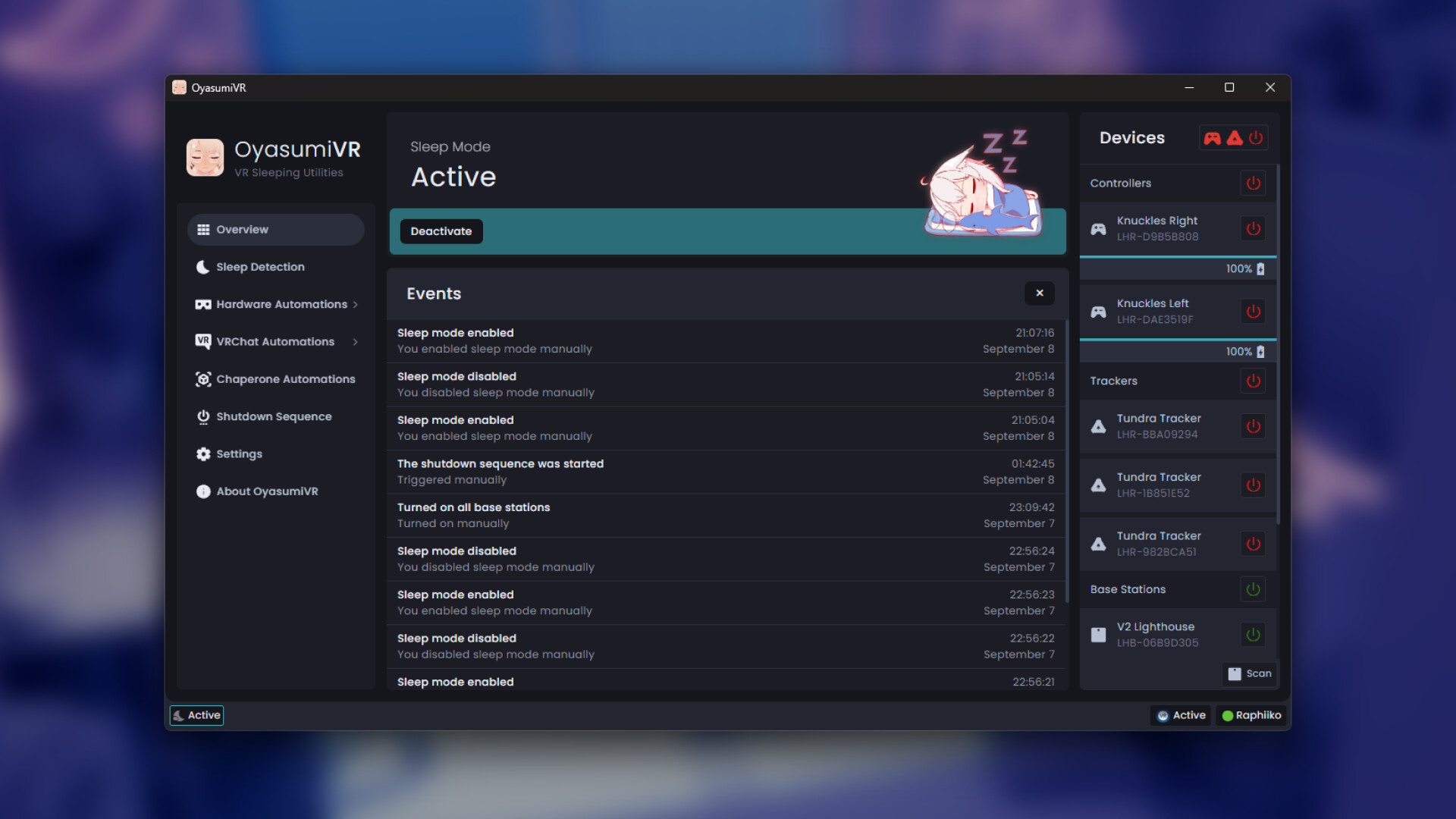 OyasumiVR - VR Sleeping Utilities Screenshot 2