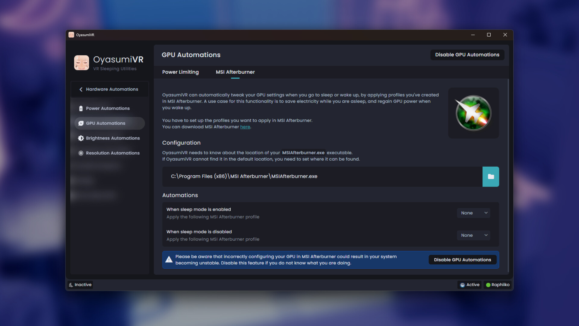 OyasumiVR - VR Sleeping Utilities Screenshot 7