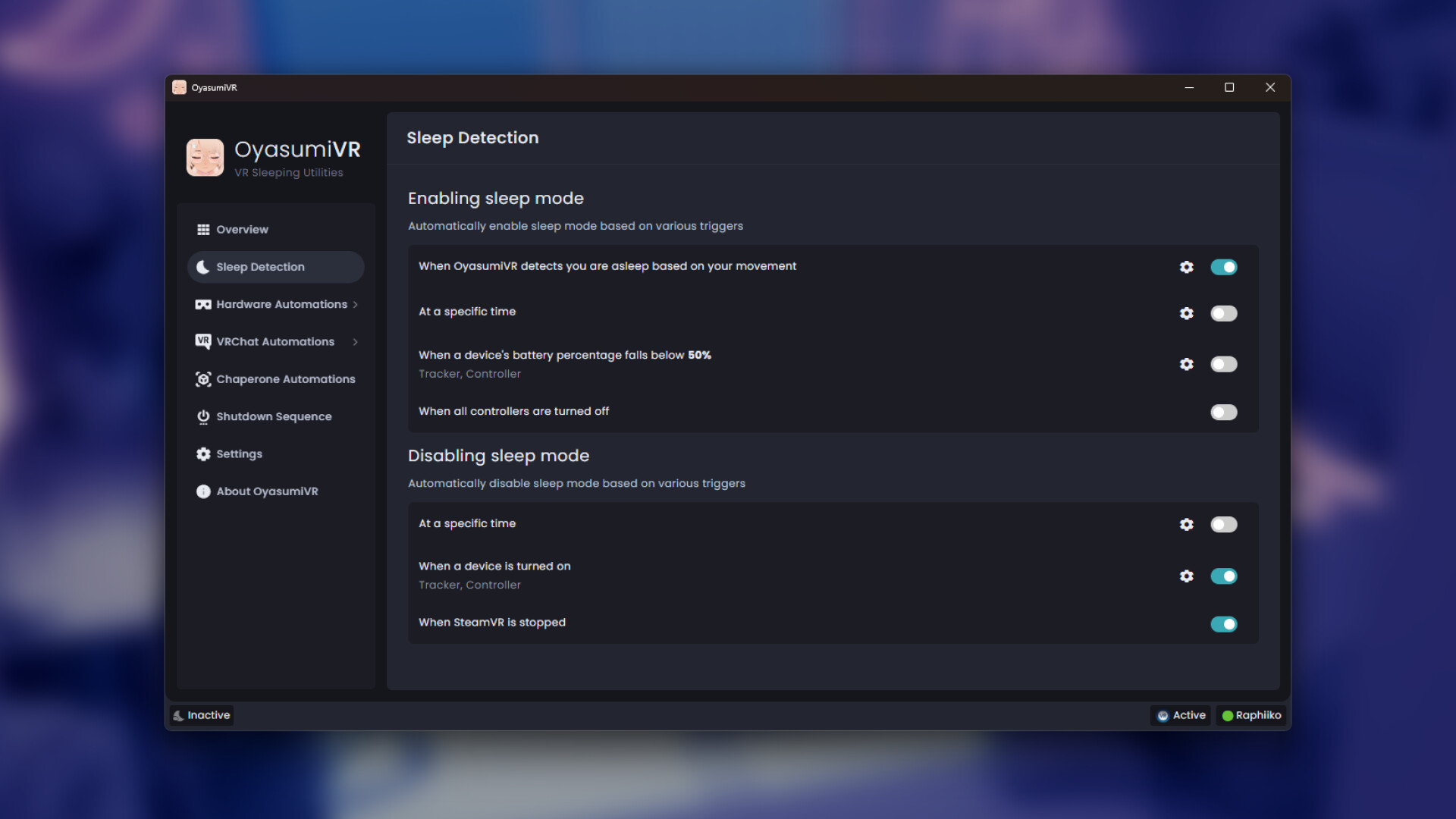 OyasumiVR - VR Sleeping Utilities Screenshot 4