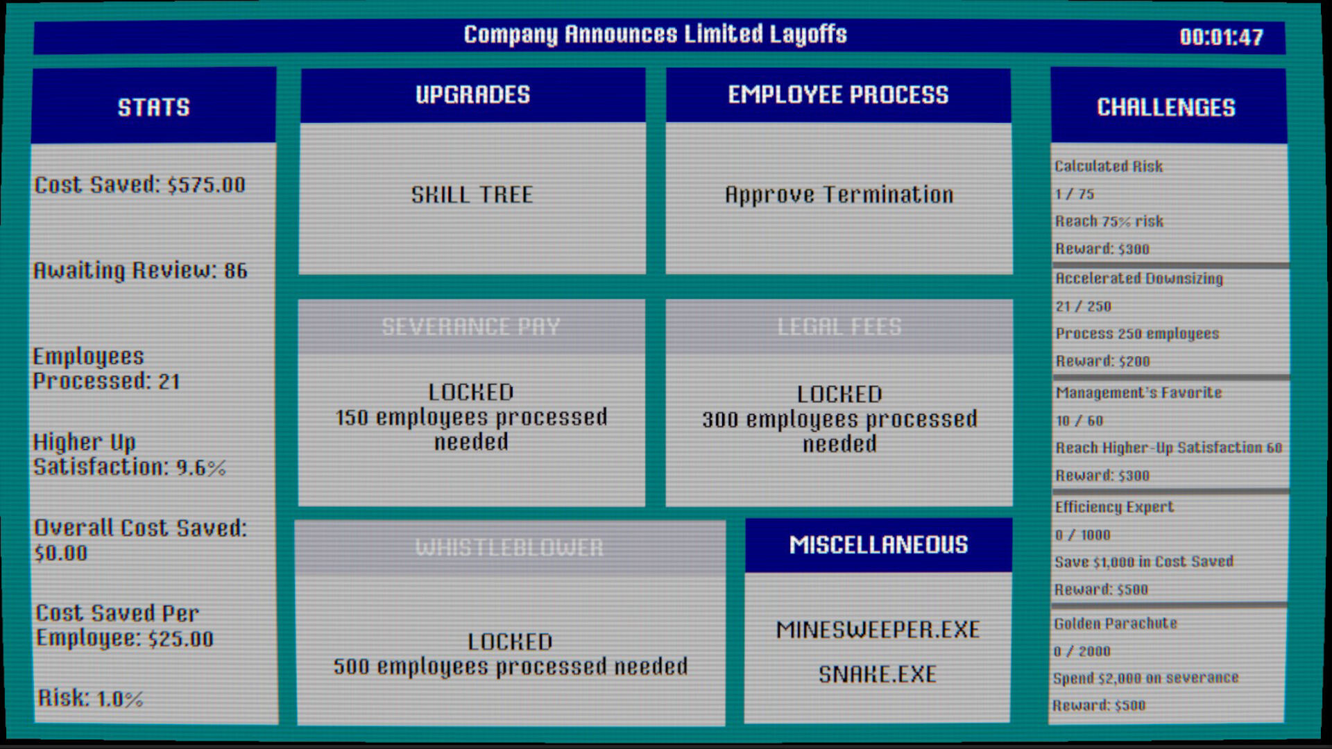 Downsizing.exe Screenshot 0