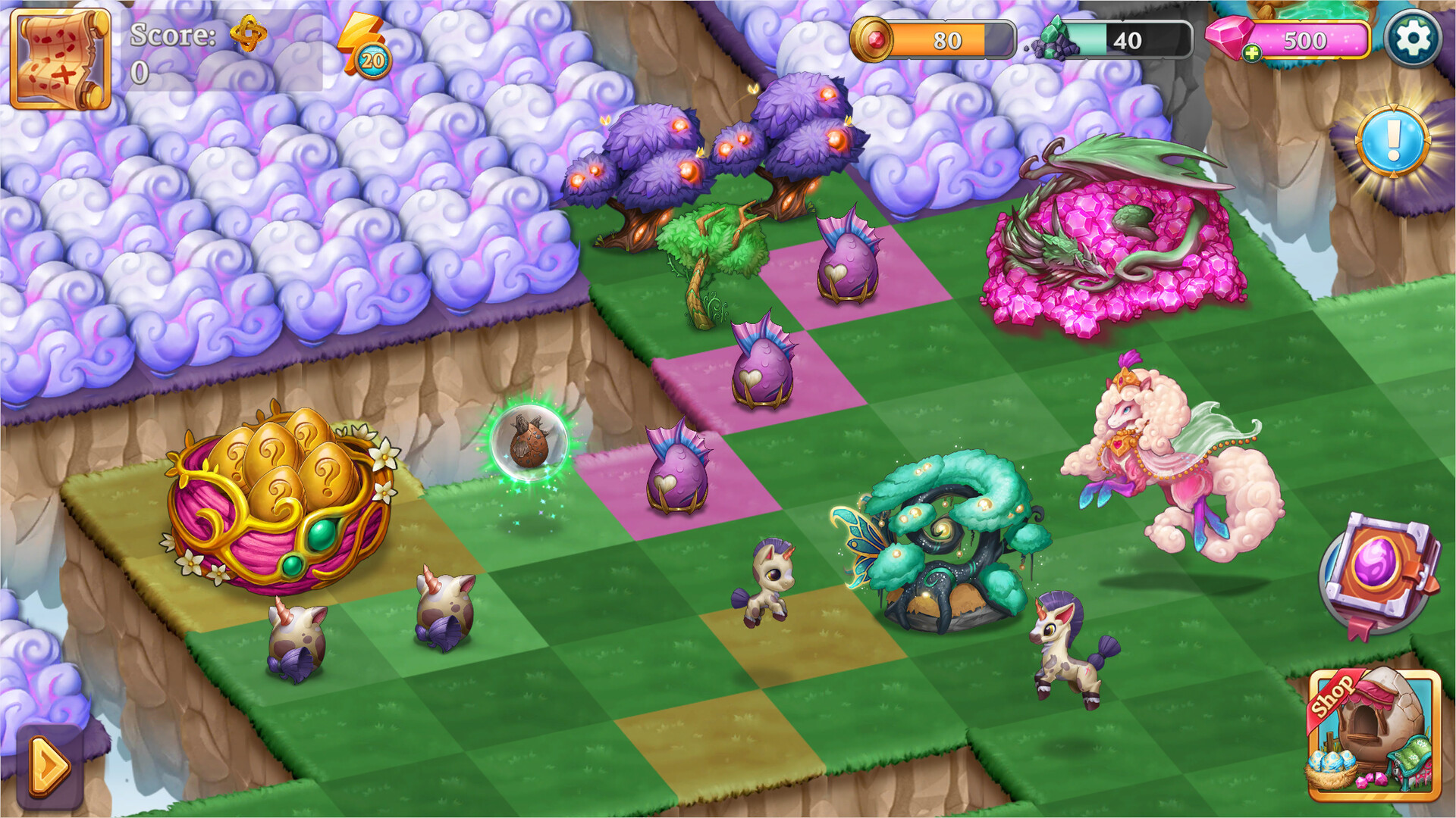 Merge Adventure: Magic Dragons Screenshot 1
