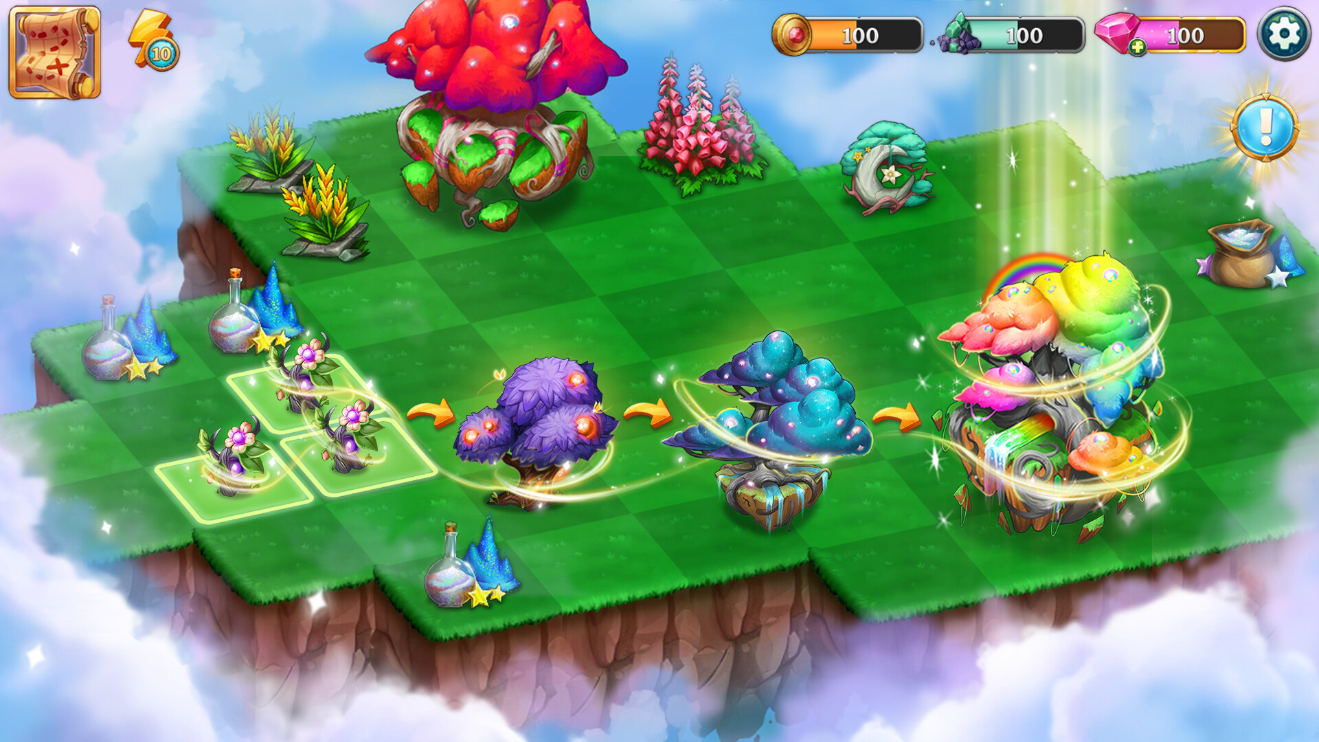 Merge Adventure: Magic Dragons Screenshot 0