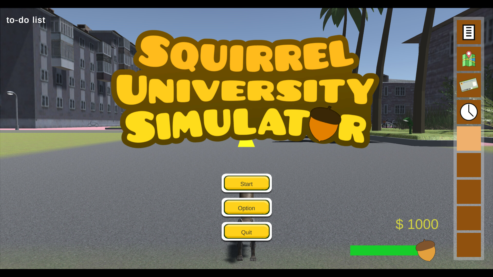Squirrel University Simulator Screenshot 0
