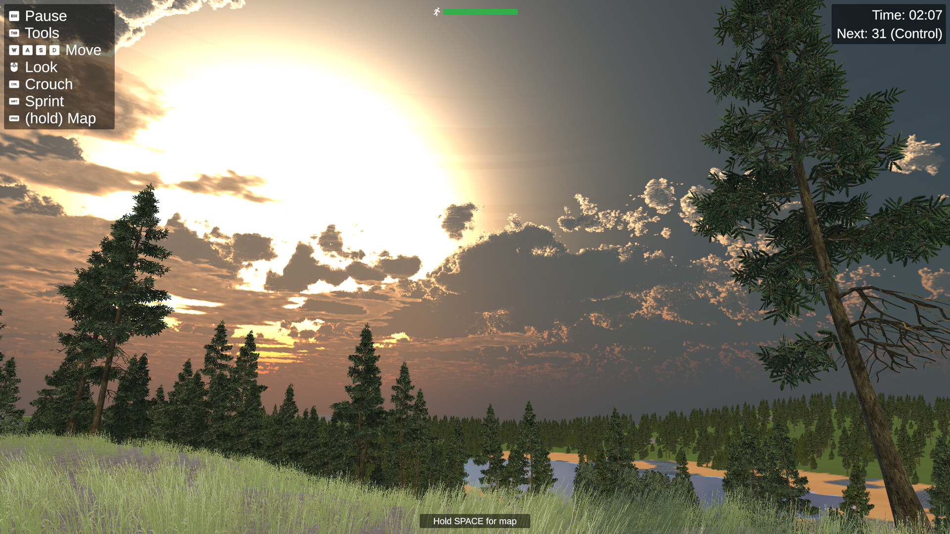 Infinite Orienteering: The Hiker's Path Screenshot 1