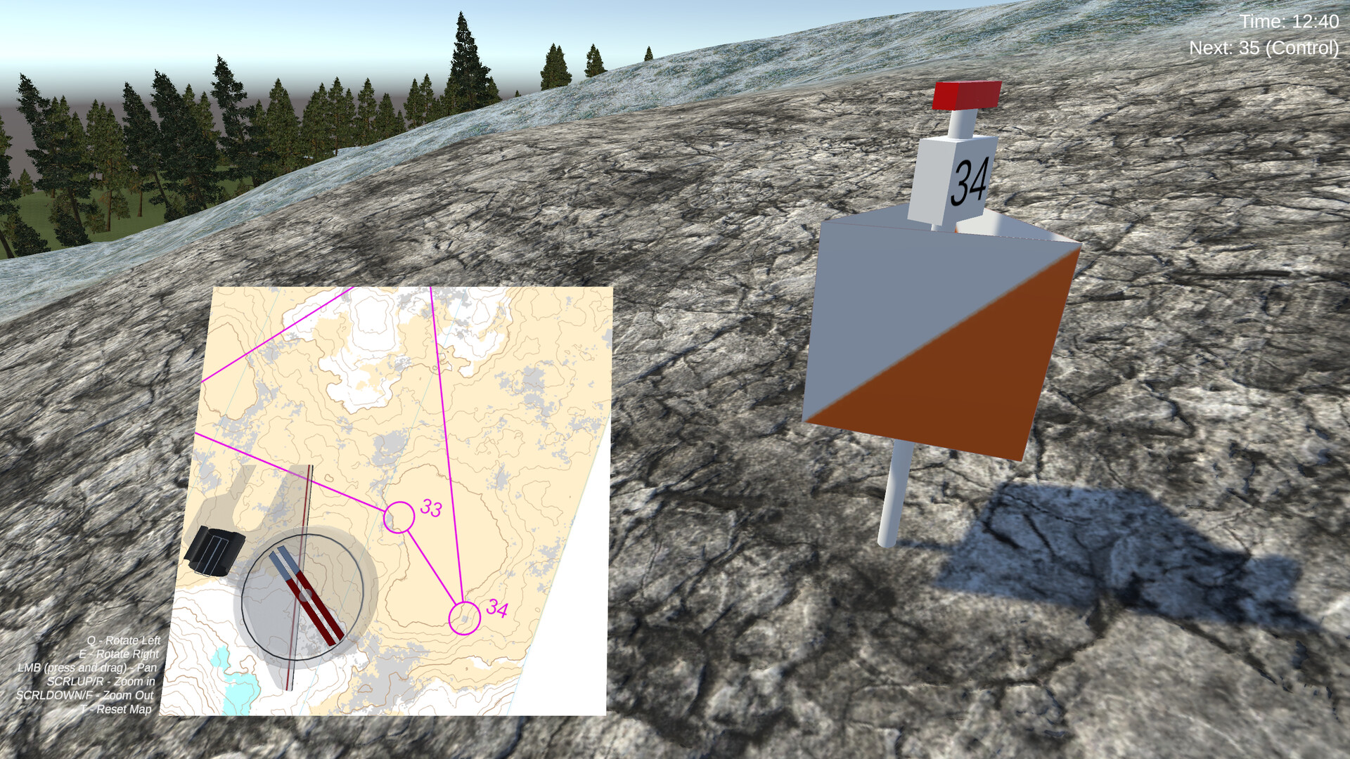 Infinite Orienteering: The Hiker's Path Screenshot 9
