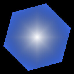 Enter the Hexagon icon