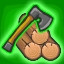 Woodcutter icon