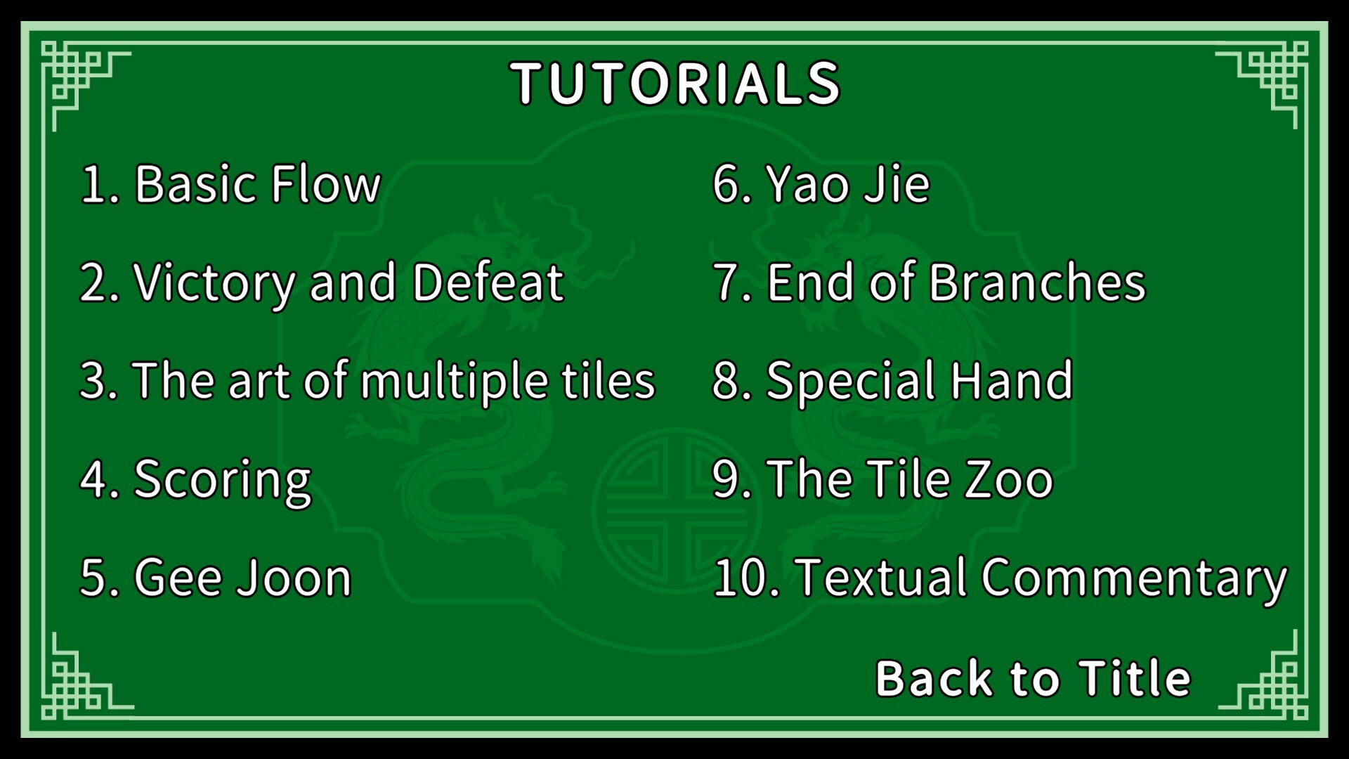 Japanese Style Tien Gow Screenshot 4