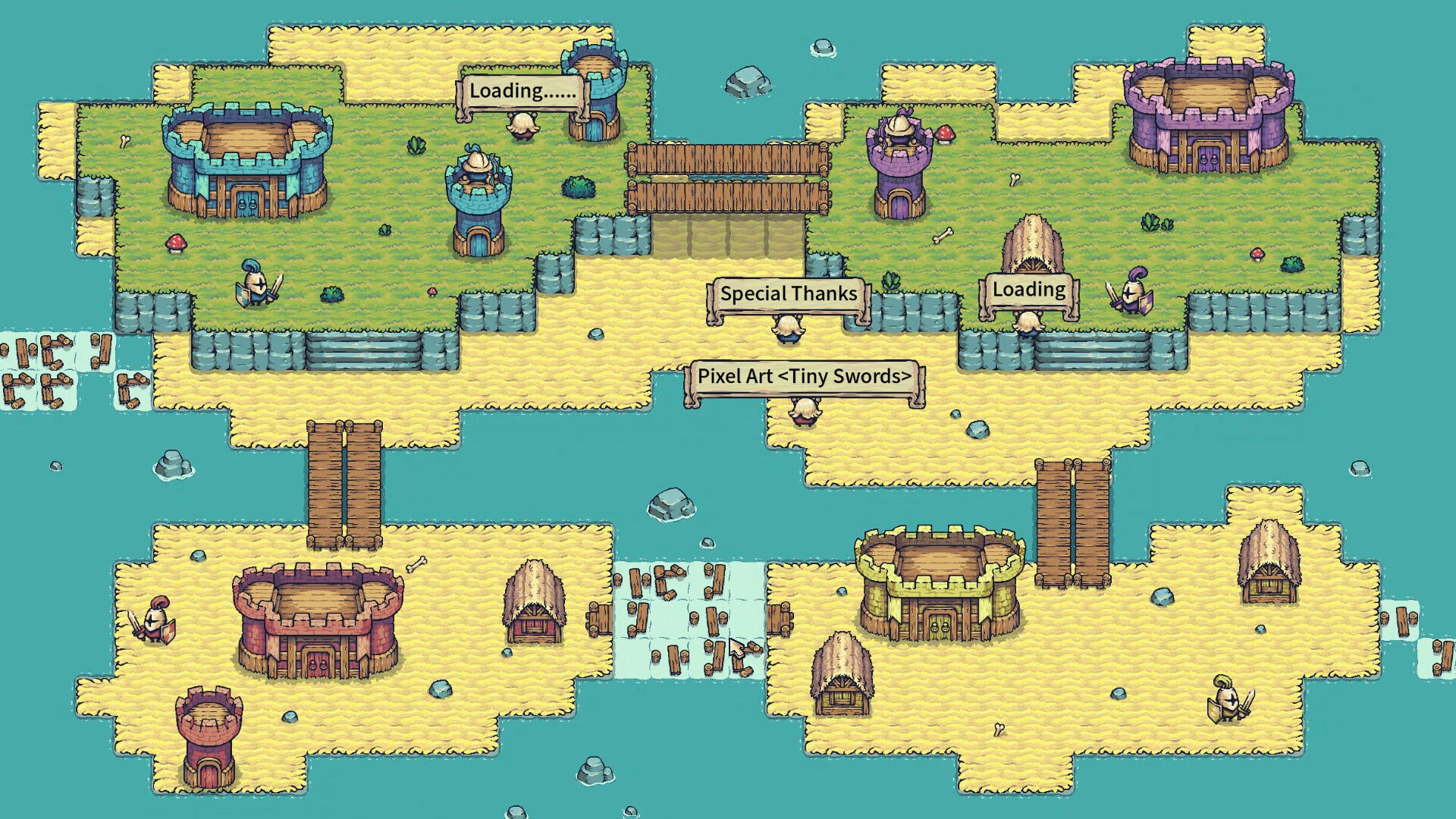 Four Mini Kingdoms War Screenshot 0