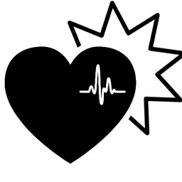 Died of a heart attack icon