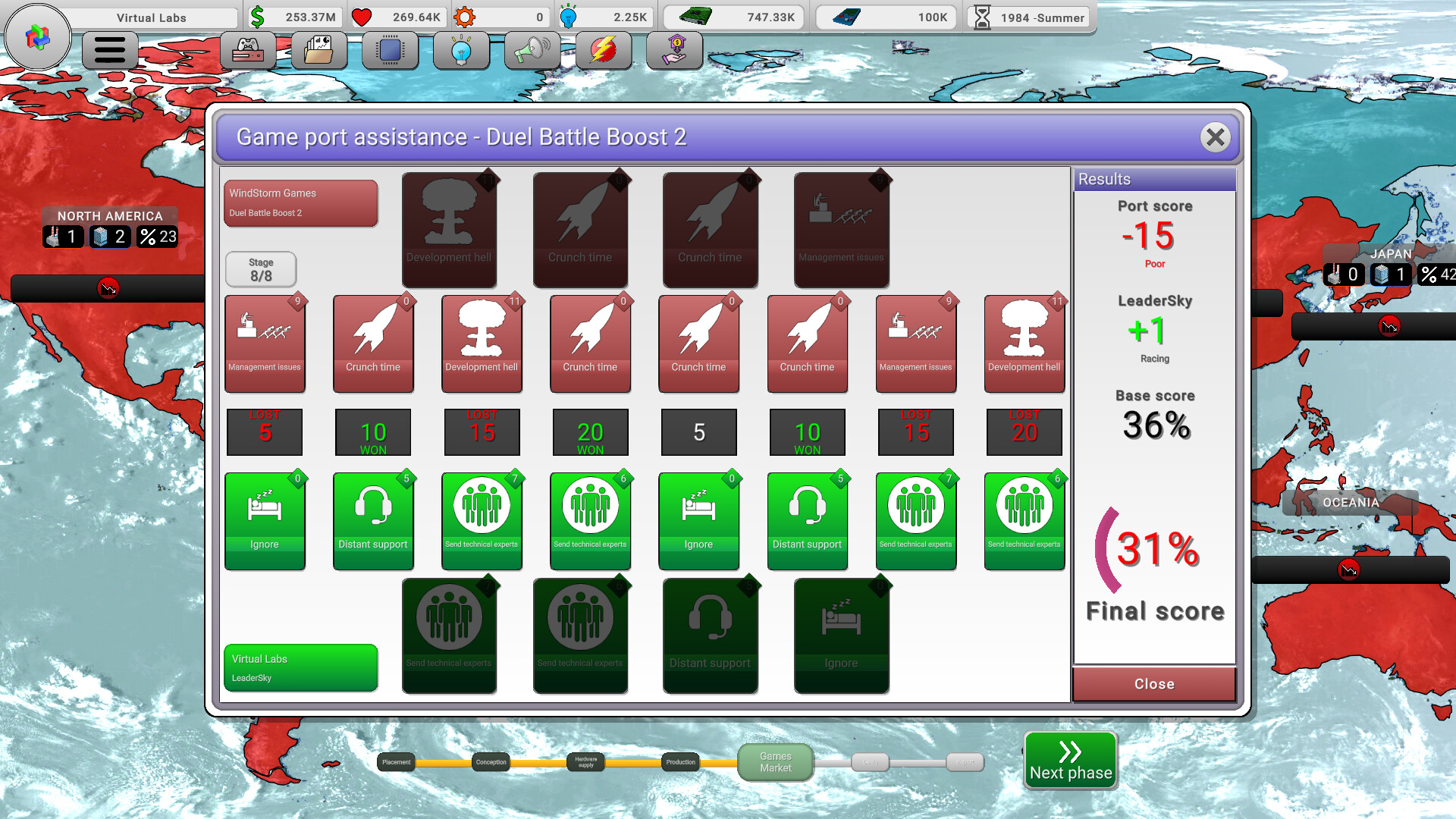 Console War Giant : A Turn-Based Tycoon Screenshot 6