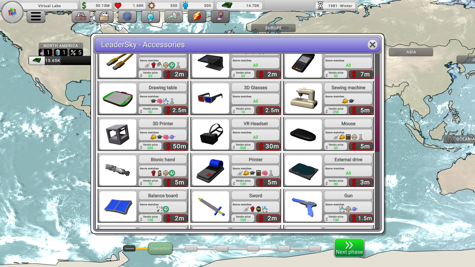 Console War Giant : A Turn-Based Tycoon Screenshot 4