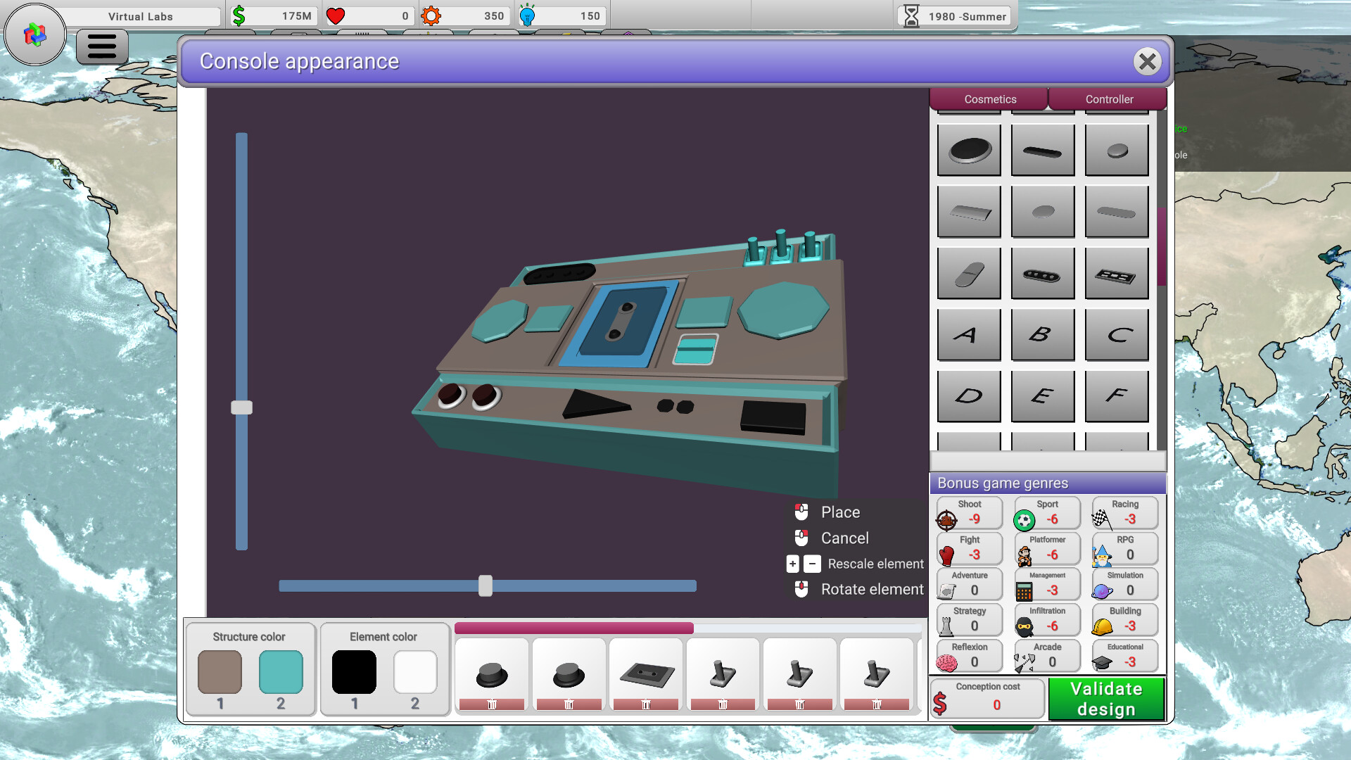 Console War Giant : A Turn-Based Tycoon Screenshot 0