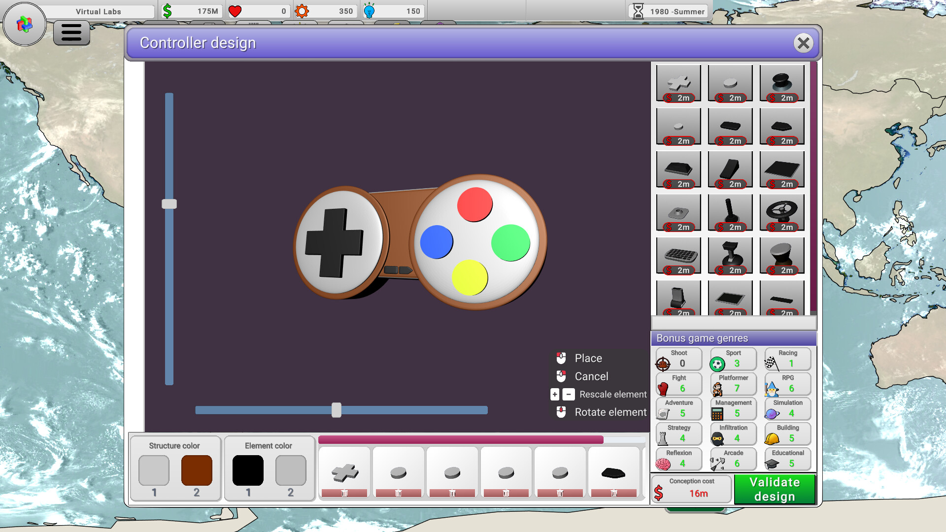 Console War Giant : A Turn-Based Tycoon Screenshot 1