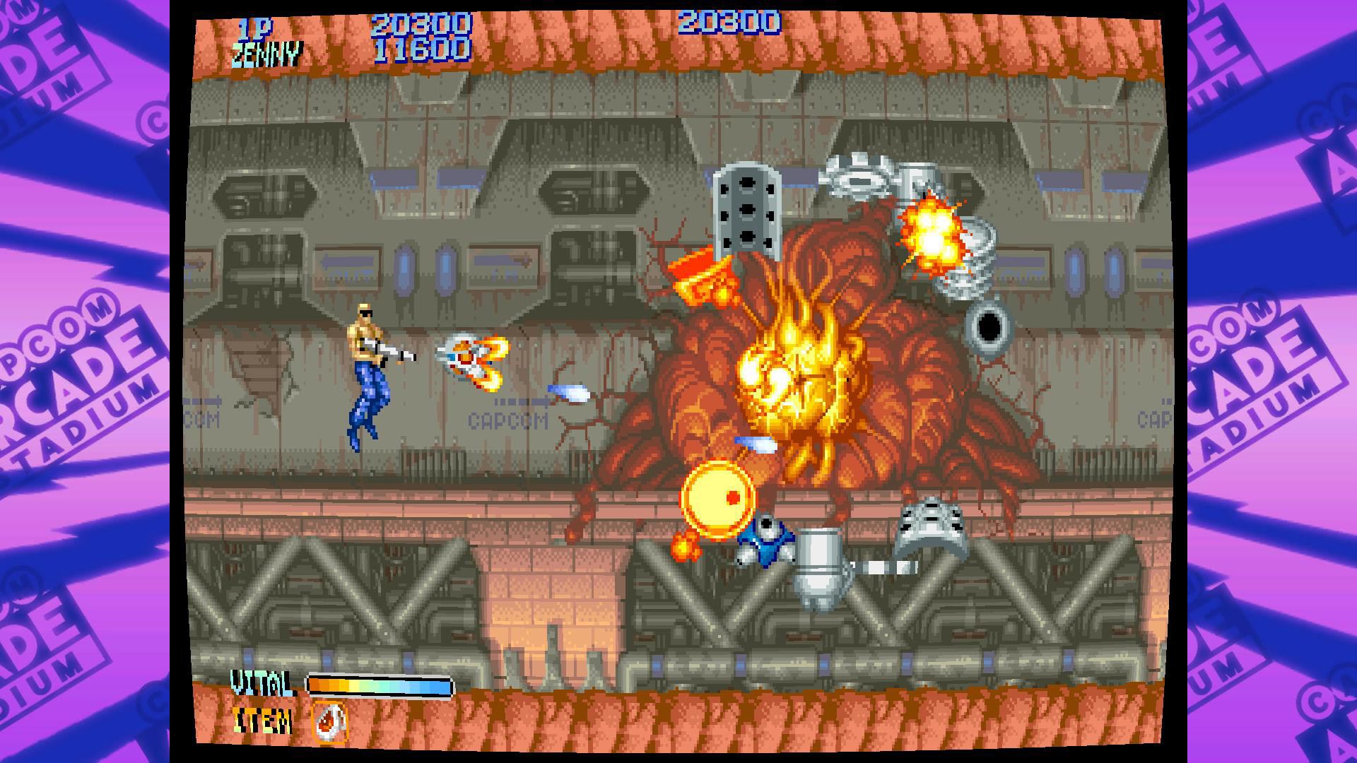 Capcom Arcade Stadium：FORGOTTEN WORLDS Screenshot 3