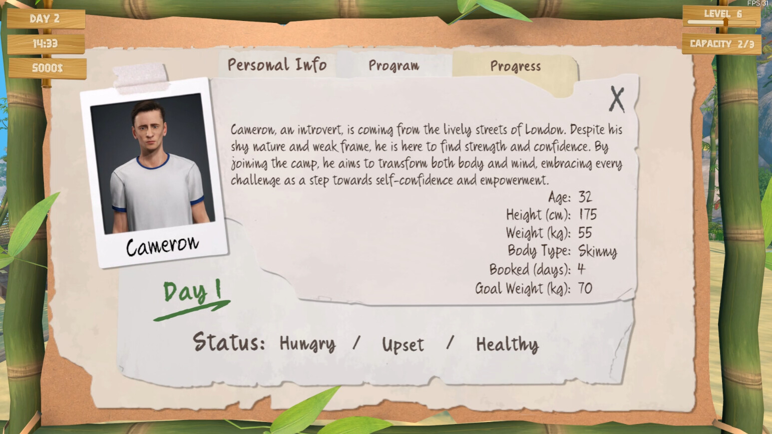 Gym Camp Simulator: Prologue Screenshot 3