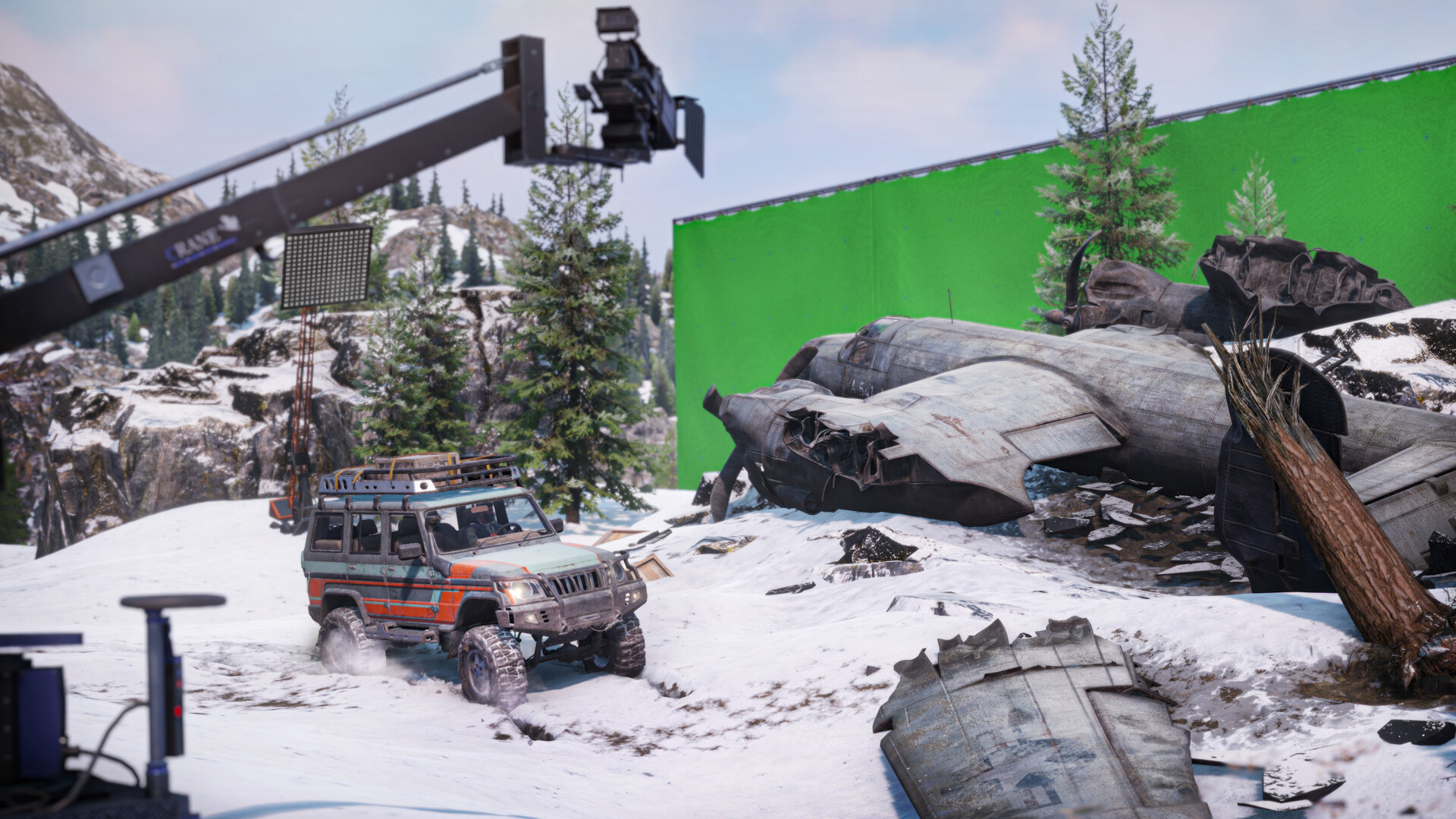 SnowRunner - Season 11: Lights & Cameras Screenshot 2