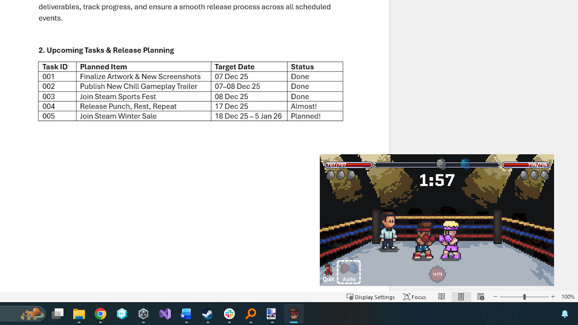 Punch, Rest, Repeat Screenshot 2