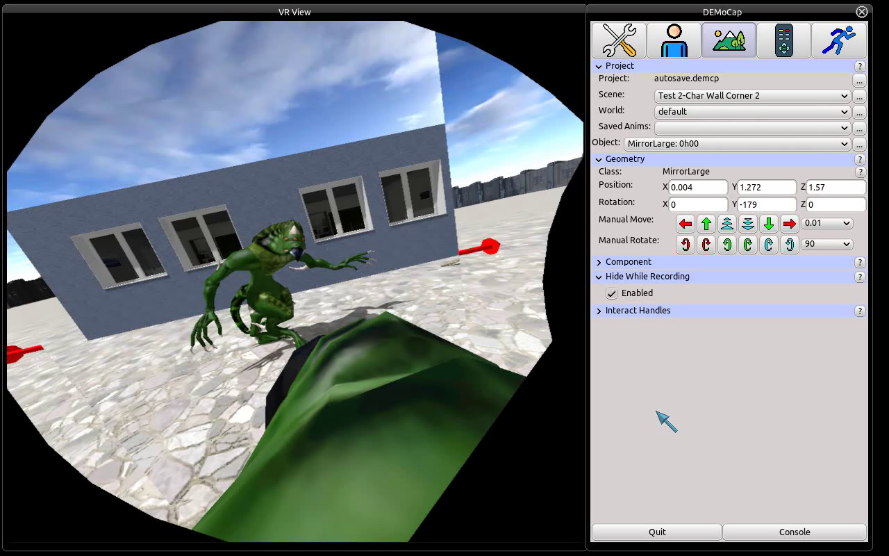 DEMoCap (Drag[en]gine Motion Capture) Screenshot 3