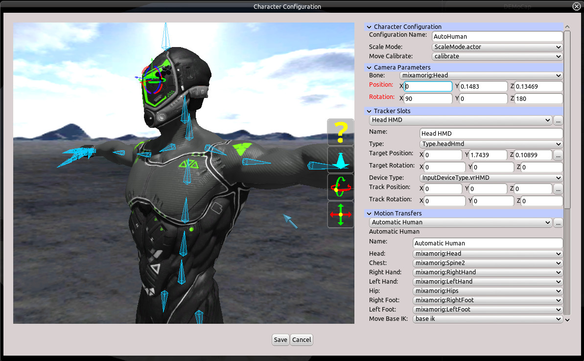 DEMoCap (Drag[en]gine Motion Capture) Screenshot 2