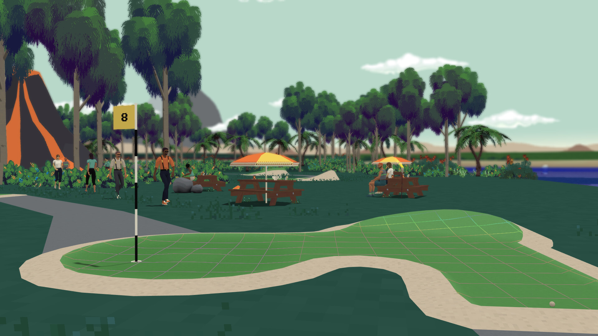 Super Video Golf - Putt-Stop in Paradise Screenshot 2
