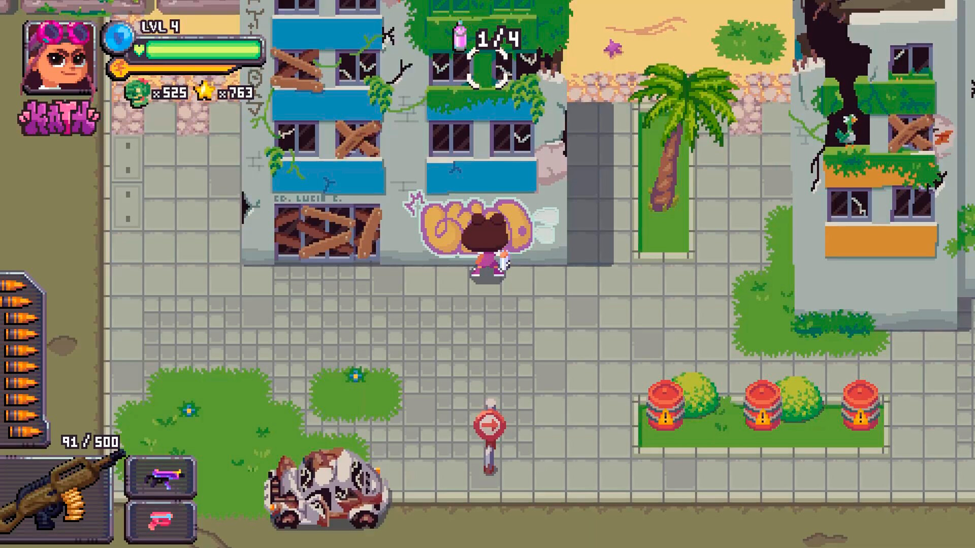 Ghetto Zombies: Graffiti Squad Demo Screenshot 3